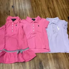 ポロ・ラルフ・ローレン ポロシャツ 100cm セット　3T ワンピース
