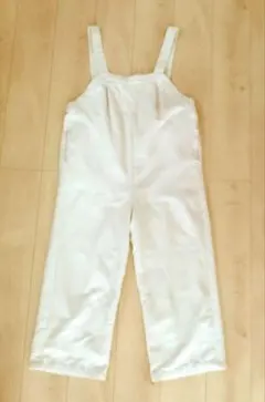 SM2 ホワイト サロペット フリーサイズ キナリ