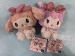 おめかしキラキラぬいぐるみ ビックリボン　クロミ&マイメロディ