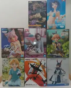 ダンボール発送 フィギュア まとめ売り 8点セット