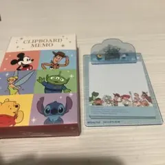 ディズニー　クリップボードメモ