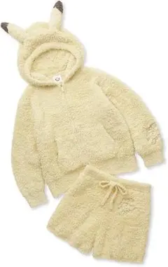 ジェラートピケ　ピカチュウ　ルームウェア　パジャマ　ポケモンスリープ