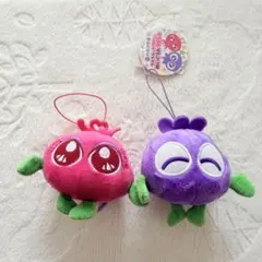 わかさ生活 ブルブルくん アイアイちゃん ぬいぐるみマスコット２点セット