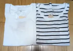 無印良品★クルーネックTシャツ　2枚セット★