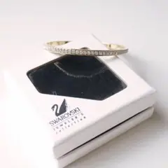 スワロフスキー Swarovski バングル ゴールドカラー クリスタルのサムネイル