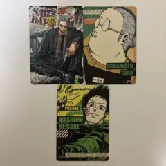 坂本太郎 朝倉シン 眞霜平助 マグネットステッカーコレクション サカモトデイズ