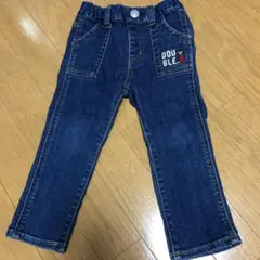 美品☆ミキハウス ダブルビー デニムパンツ