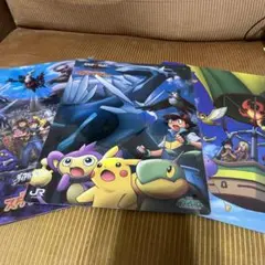 ポケモン　2007 JR西日本　スタンプラリー　下敷き　3枚セット　希少