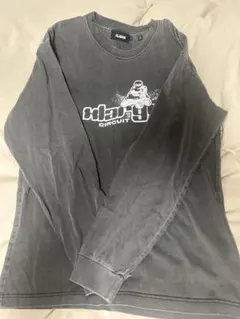 XLARGE ダークグレー ロングスリーブTシャツ L