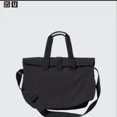 UNIQLOU ロールバッグ ブラック