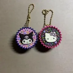 サンリオ 平成女児チョコ キーホルダー　ハローキティ　クロミちゃん