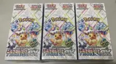 新品シュリンク付】ポケモンカードゲーム テラスタルフェスex 3 BOX