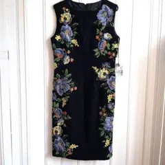 ✨新品✨GRACE CONTINENTAL✨花柄刺繍　ワンピース　MJU15