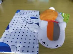 夏目友人帳 ニャンコ先生 ぬいぐるみ 手ぬぐい