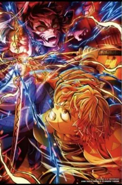 【新品未開封】鬼滅の刃 無限城編 入場者特典　イラストボード 善逸 獪岳