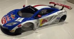 京商ミニッツ レーサー　マクラーレン　専用デカール、エアブラシ塗装　レッドブル