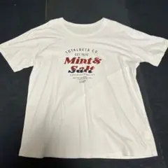 TOTALBETA CO. Mint & Salt Tシャツ ホワイト