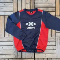 umbro ピステ・ウィンドブレーカー　 ネイビー/レッド