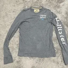 Hollister ホリスター　長袖カットソー L グレーのサムネイル