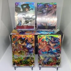 ワンピースカードゲーム サボ SEC パラレル 4枚セットのサムネイル