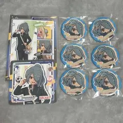 イナズマイレブン ラウンドワン 風丸一郎太 アクリルスタンド 缶バッジ