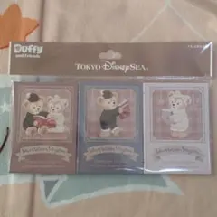 【値下げ】ダッフィー　フレンズ　ウォームウィンターストリー厶タイム　メモセット