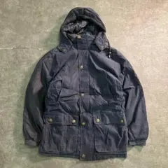 6w2 中綿マウンテンパーカー　ハンティング グランパコア ネイビー 古着