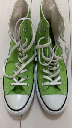 converse コンバース　ハイカット　オーラリー　26.5cm 黄緑