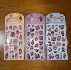 3D立体ステッカーセット 3枚