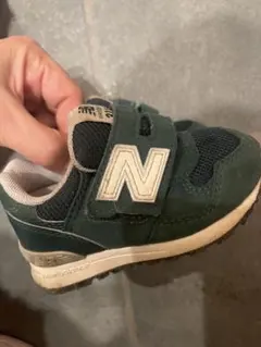New Balance 313 ベビーシューズ ダークグリーン　12.5cm