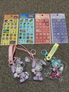 メゾピアノ シークレットキャラチャーム　たまごっち　サンリオ　タイルシール