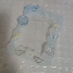 水色 ホイップデコ トレカケース B8