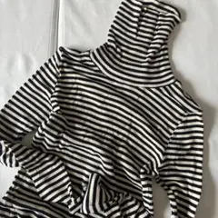 【ラメ入り】ハイネックカットソー