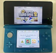 専用　『美品』ニンテンドー3DS アクアブルー　本体