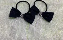 リボン ヘアゴム