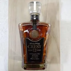 サントリー/クレスト/12年/ウイスキー/黒キャップ旧ボトル750ml43