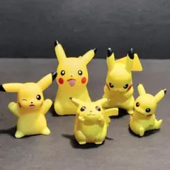 ポケモン ピカチュウ フィギュア 5体セット まとめ NE