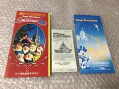 1987年 東京ディズニーランド ガイドブック ライブ パスポート パンフ