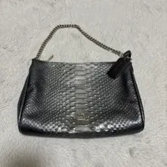 r*m様 coachレザーポーチ チェーンストラップ付き