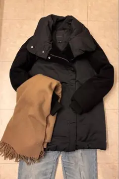 美品⭐︎theory 異素材切替ダウンジャケット