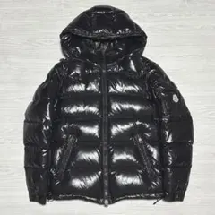 【鑑定済】モンクレール　MAYA マヤ　サイズ0 ブラック