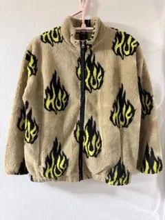 HUFハフフリースジャケット【L】FLAMINボアジャケットシェルパジャケット