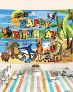 イタリアンブレインロット　トゥントゥントゥンサフール　誕生日　タペストリー