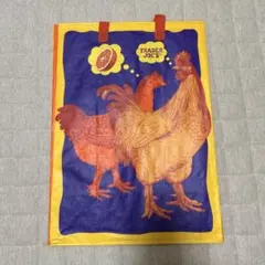 Trader Joe's エコバッグ 鶏デザイン