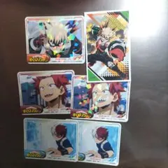 僕のヒーローアカデミア ステッカー 6枚セット