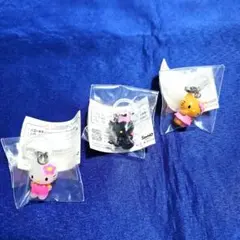 ハローキティ めじるしアクセサリー お花 小悪魔 日焼け ガチャ ⑦