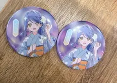プリティストア 名探偵プリキュア 夏のひととき 缶バッジ 帆羽くれあ 2