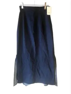 Louere ロングスカート　デニム　新品タグ付き　春夏秋　カジュアル　タイトのサムネイル