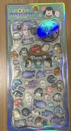 光るジュエルプチドロップ　ストーンつき