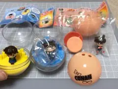 コナン×くら寿司　ジオラマフィギュア×2/のっかるマスコット　コナン　カプセル